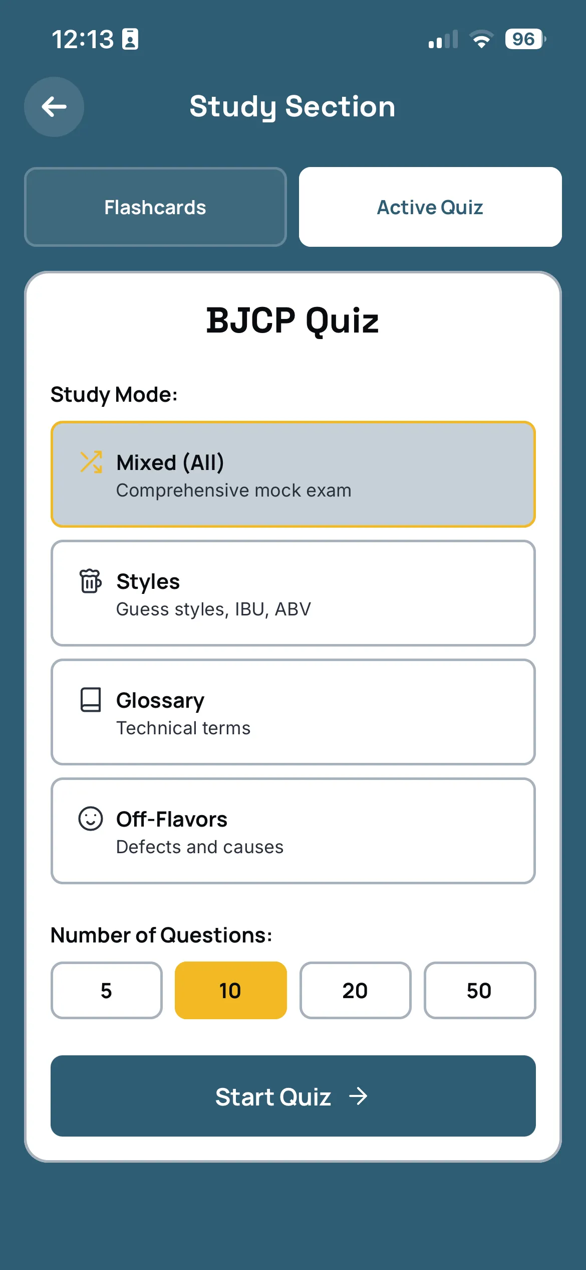 Quizzes Personalizados 1