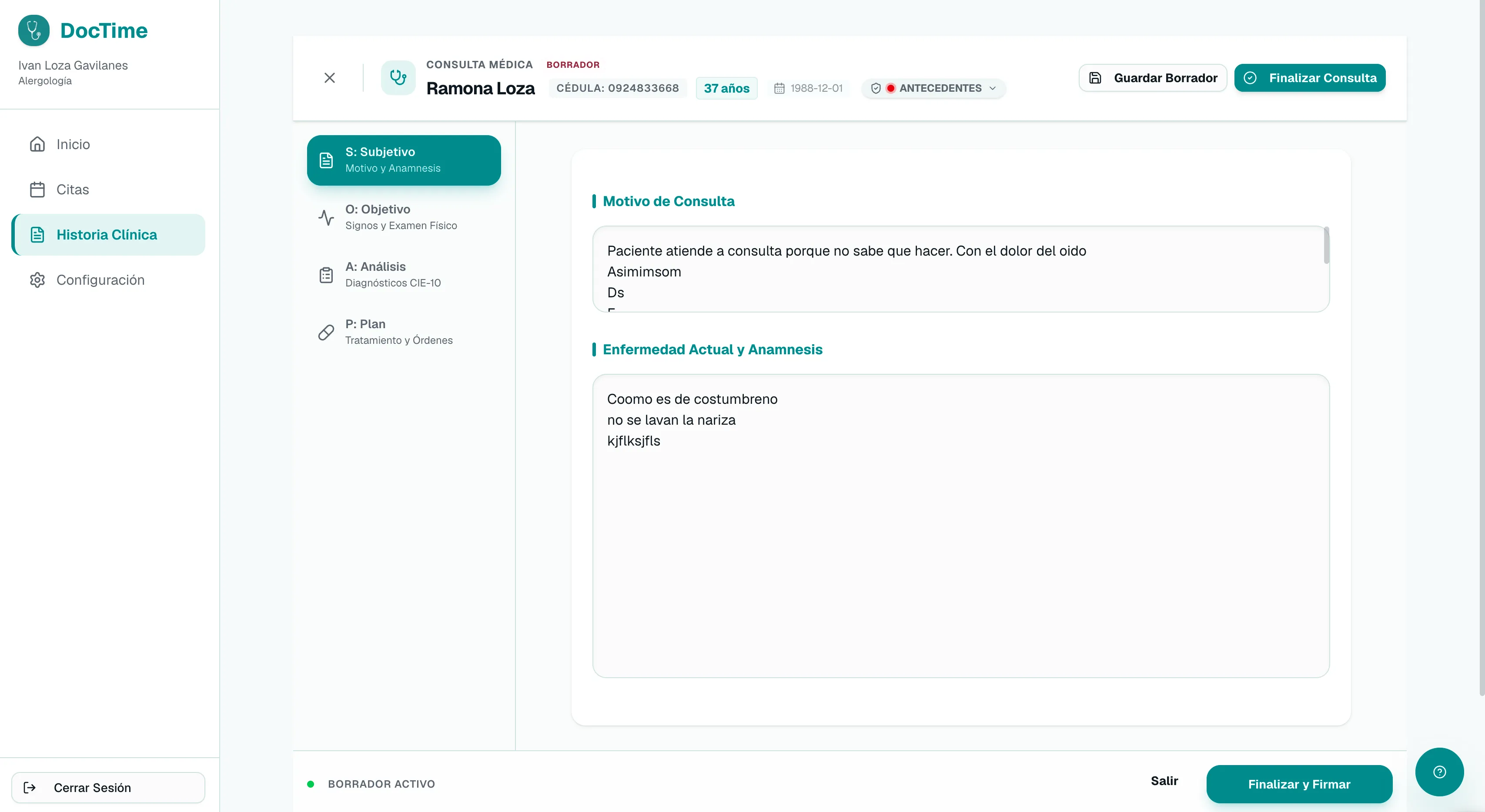 DocTime preview 1